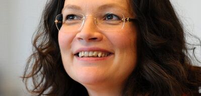 SPD-Generalsekretärin Andrea Nahles